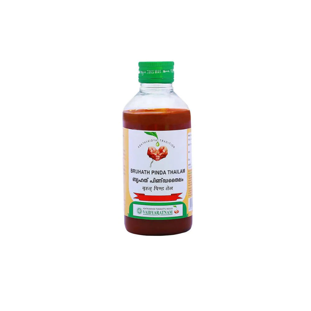 Vaidyaratnam Bruhath Pinda Thailam - 200 ML