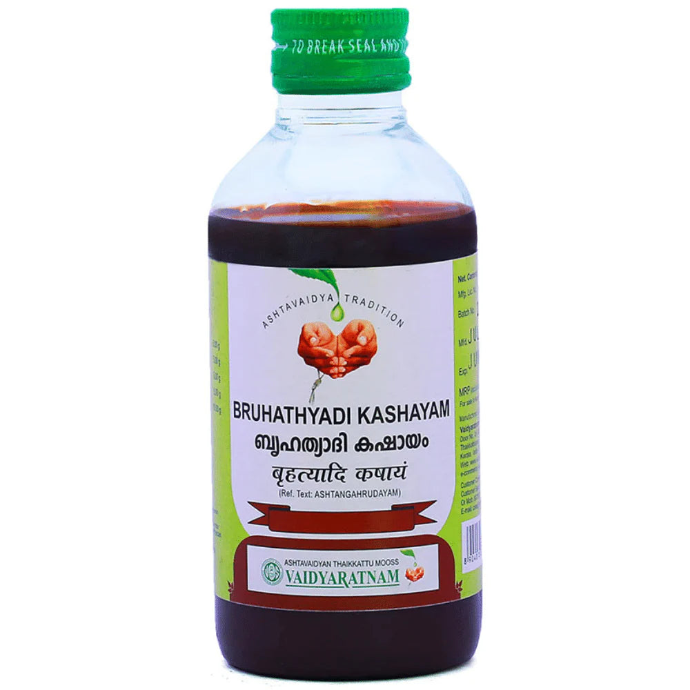 Vaidyaratnam Bruhathyadi Kashayam - 200 ML