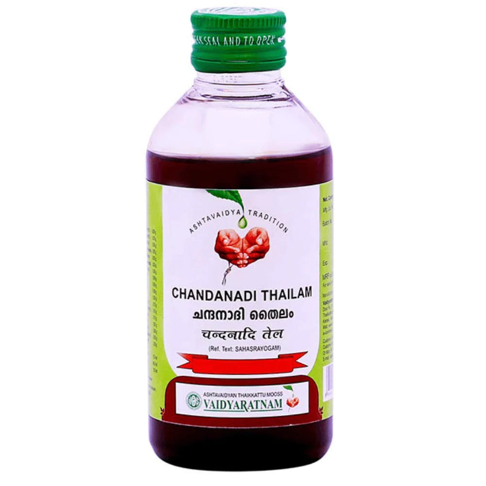 Vaidyaratnam Chandanadi Thailam - 200 ML