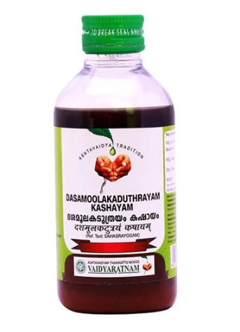 Vaidyaratnam Dasamoolakaduthrayam Kashayam - 200 ML