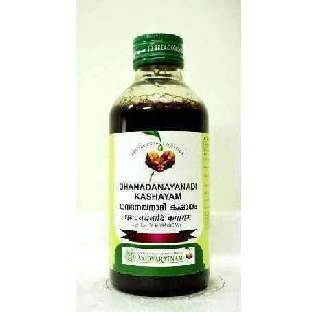 Vaidyaratnam Dhanadanayanadi Kashayam - 200 ML