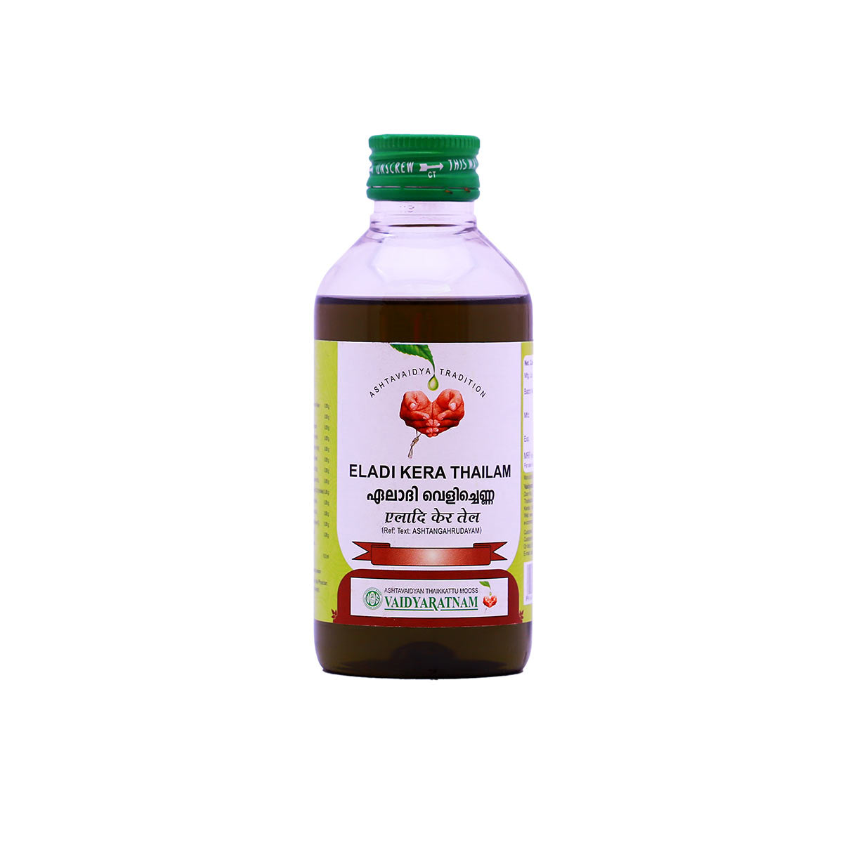 Vaidyaratnam Eladi Kera Thailam - 200 ML