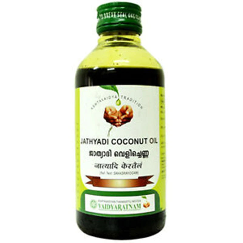 Vaidyaratnam Jathyadi Kera Thailam - 200 ML