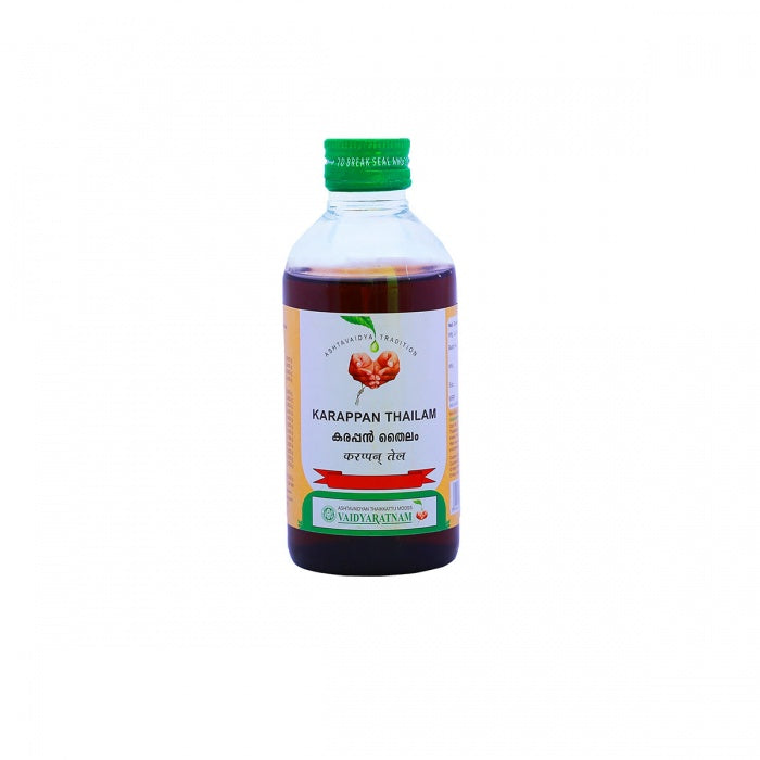 Vaidyaratnam Karappan Thailam - 200 ML