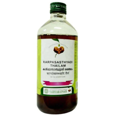 Vaidyaratnam karpasasthyadi Thailam - 200 ML