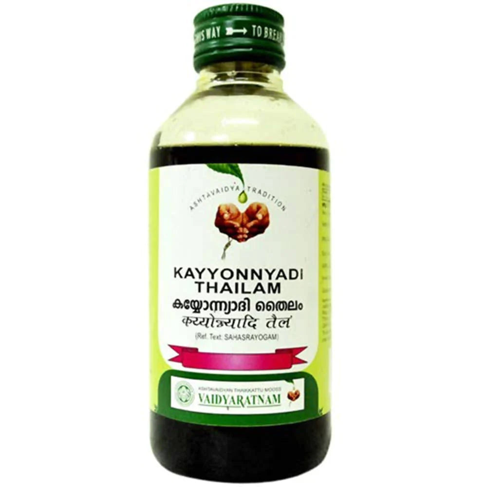 Vaidyaratnam Kayyonyadi Thailam - 200 ML