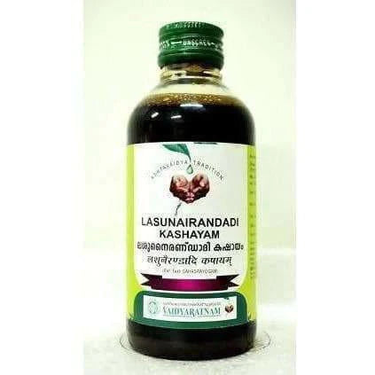 Vaidyaratnam Lasunairandadi Kashayam - 200 ML