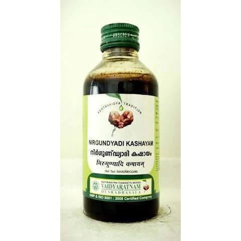 Vaidyaratnam Nirgundyadi Kashayam - 200 ML