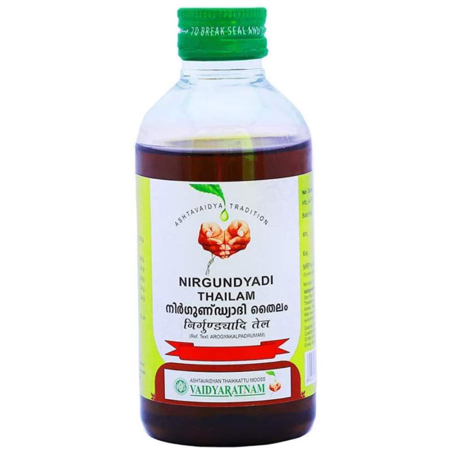 Vaidyaratnam Nirgundyadi Thailam - 200 ML