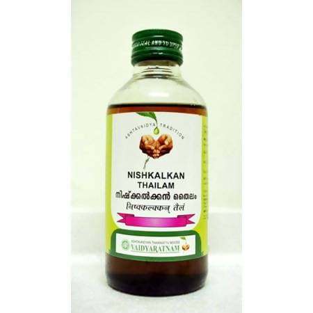 Vaidyaratnam Nishkalkan Thailam - 200 ML