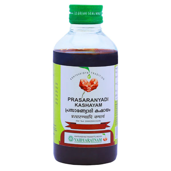 Vaidyaratnam Prasaranyadi Kashayam - 200 ML