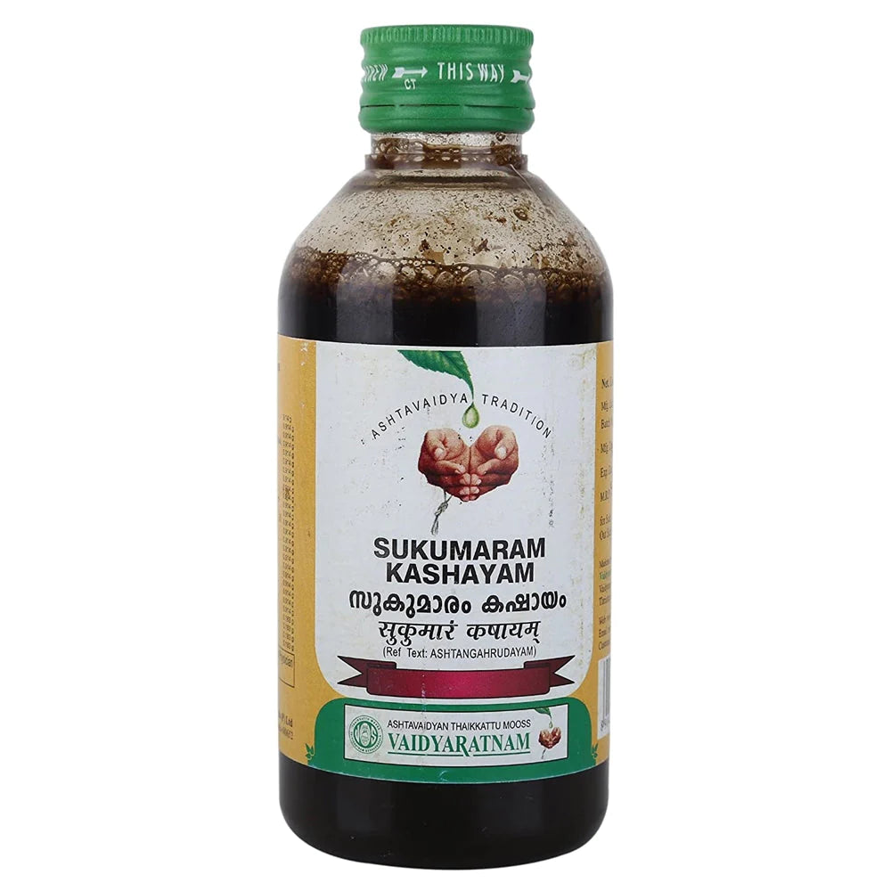 Vaidyaratnam Sukumaram Kashayam - 200 ML