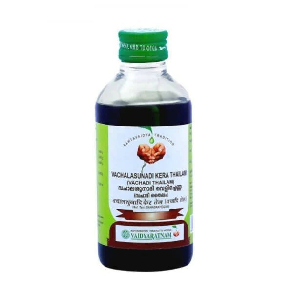 Vaidyaratnam Vachalasunadi Kera Thailam - 200 ML