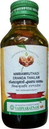 Vaidyaratnam Nimbamruthadi Eranda Thailam - 100 ML