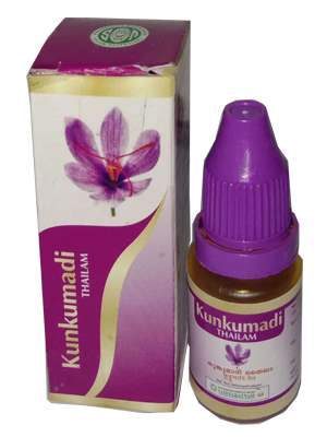 Vaidyaratnam Kunkumadi Thailam - 10 ML