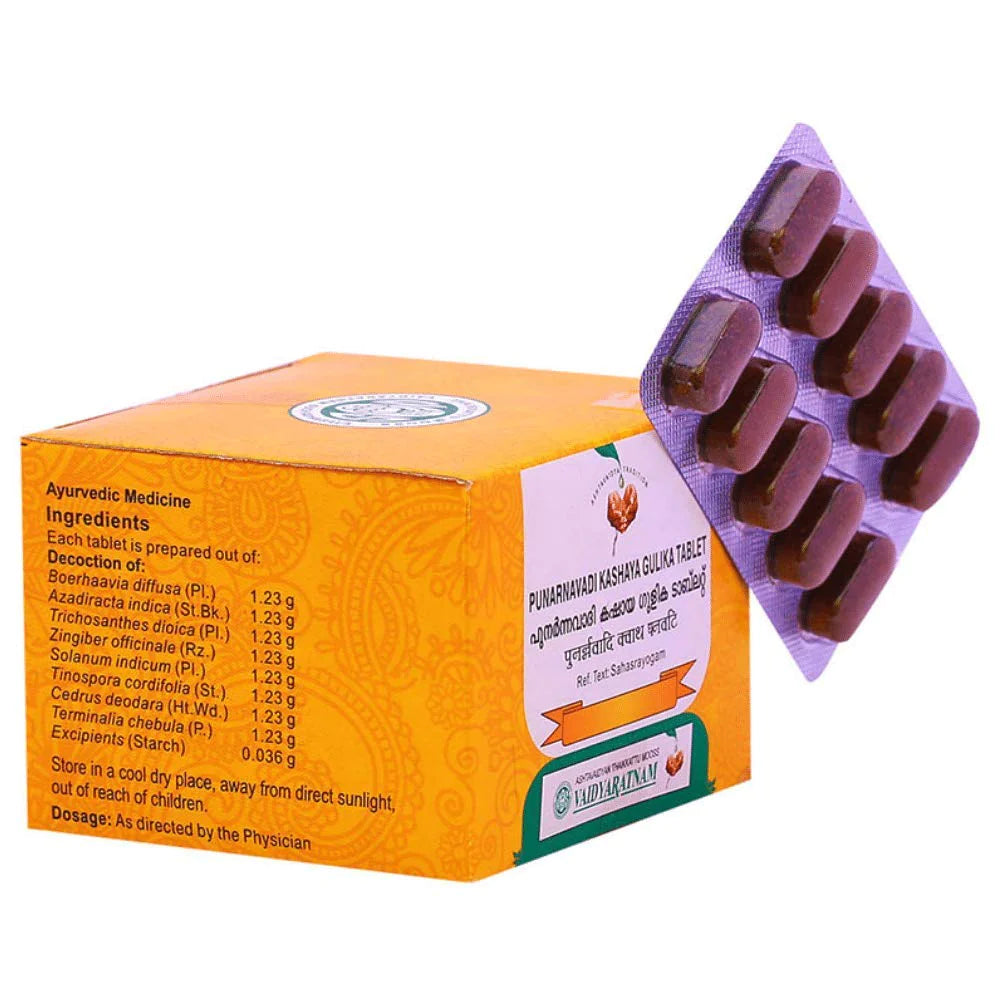 Vaidyaratnam Punarnavadi Kashaya Tablet - 100 Nos