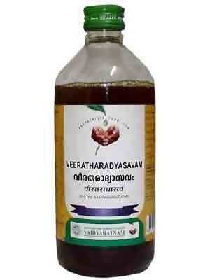 Vaidyaratnam Veeratharadyasavam - 450 ML