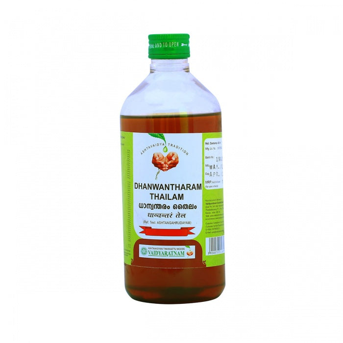 Vaidyaratnam Dhanwantharam Thailam - 450 ML