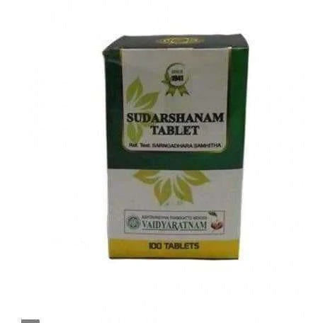 Vaidyaratnam Sudarshanam Gulika Tablets - 100 Nos