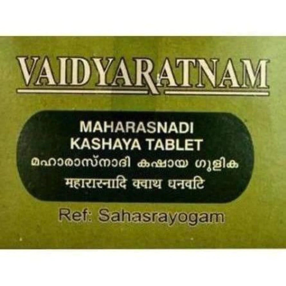 Vaidyaratnam Maharasnadi Kashaya Gulika - 100 tabs