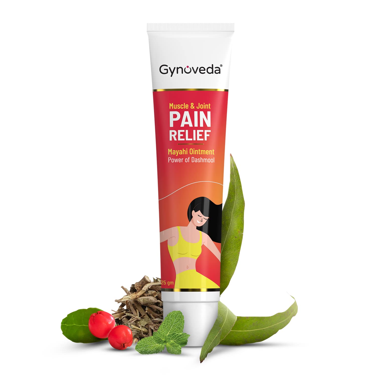 Gynoveda Muscle & Joint Pain Fast Relief Ointment - 25 Gm