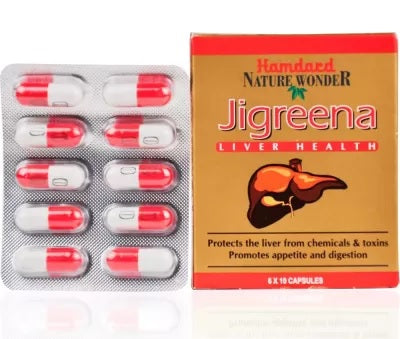 Hamdard Jigreena Capsule - 60 caps