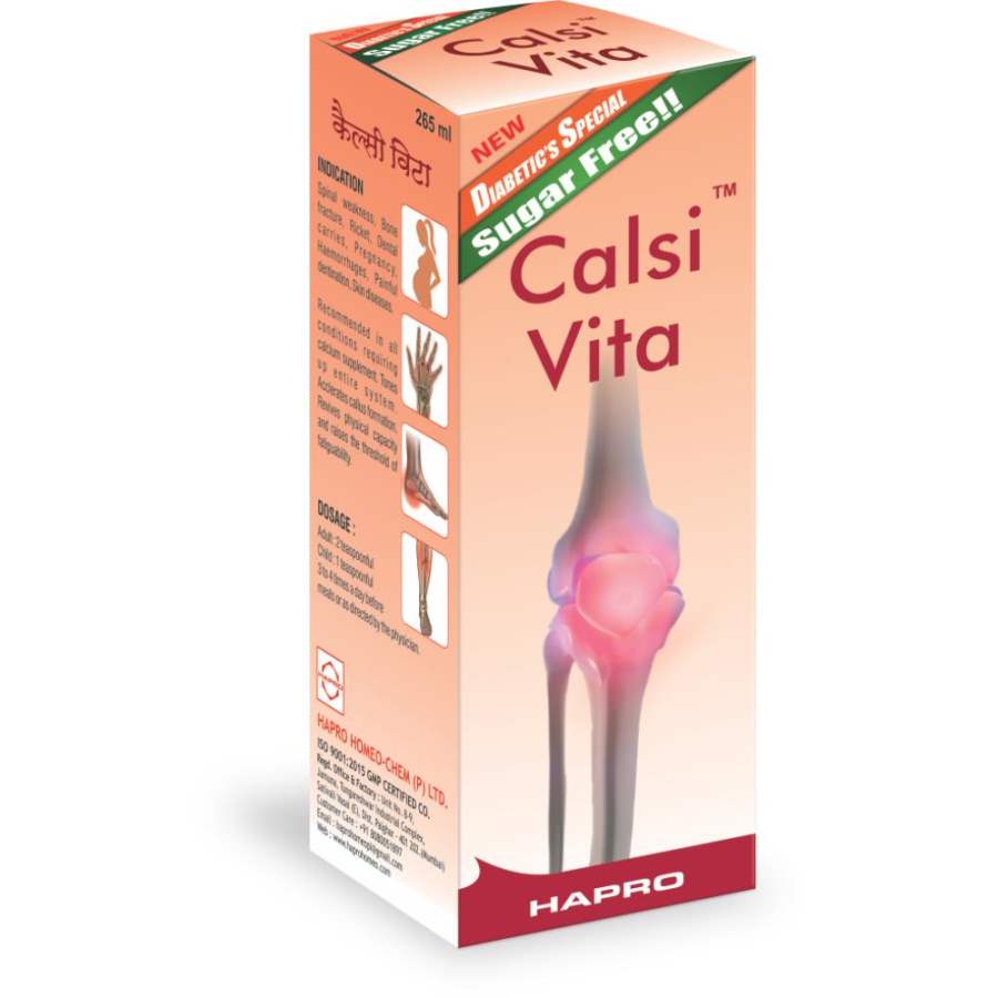 Hapro Calsi Vita Syrup - 120 ML