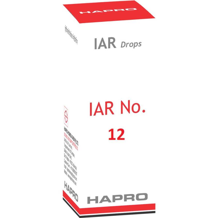 Hapro IAR Drop No. 12 -For Influenza - 30 ML