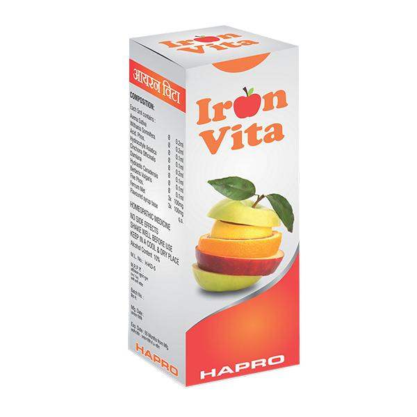 Hapro Iron Vita Syrup - 120 ML