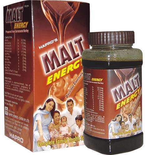 Hapro Malt Energy Delicious Chocolate - 250 GM