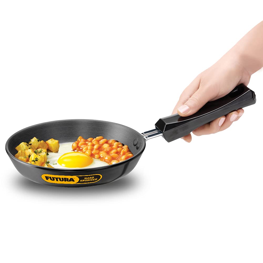 Hawkins Futura Hard Anodised Frying Pan - 18 CM