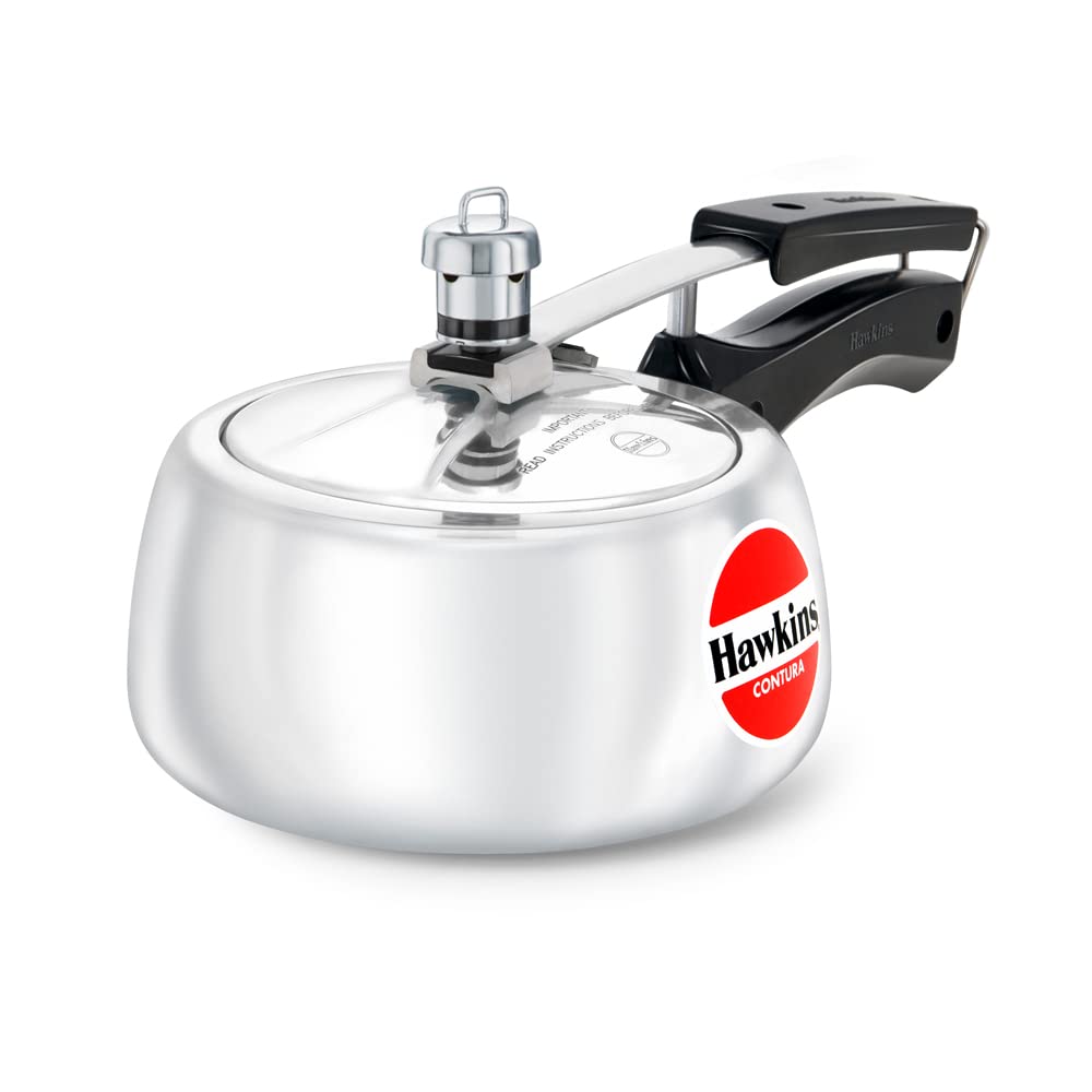 Hawkins Contura Aluminium Inner Lid Pressure Cooker - 1.5 L