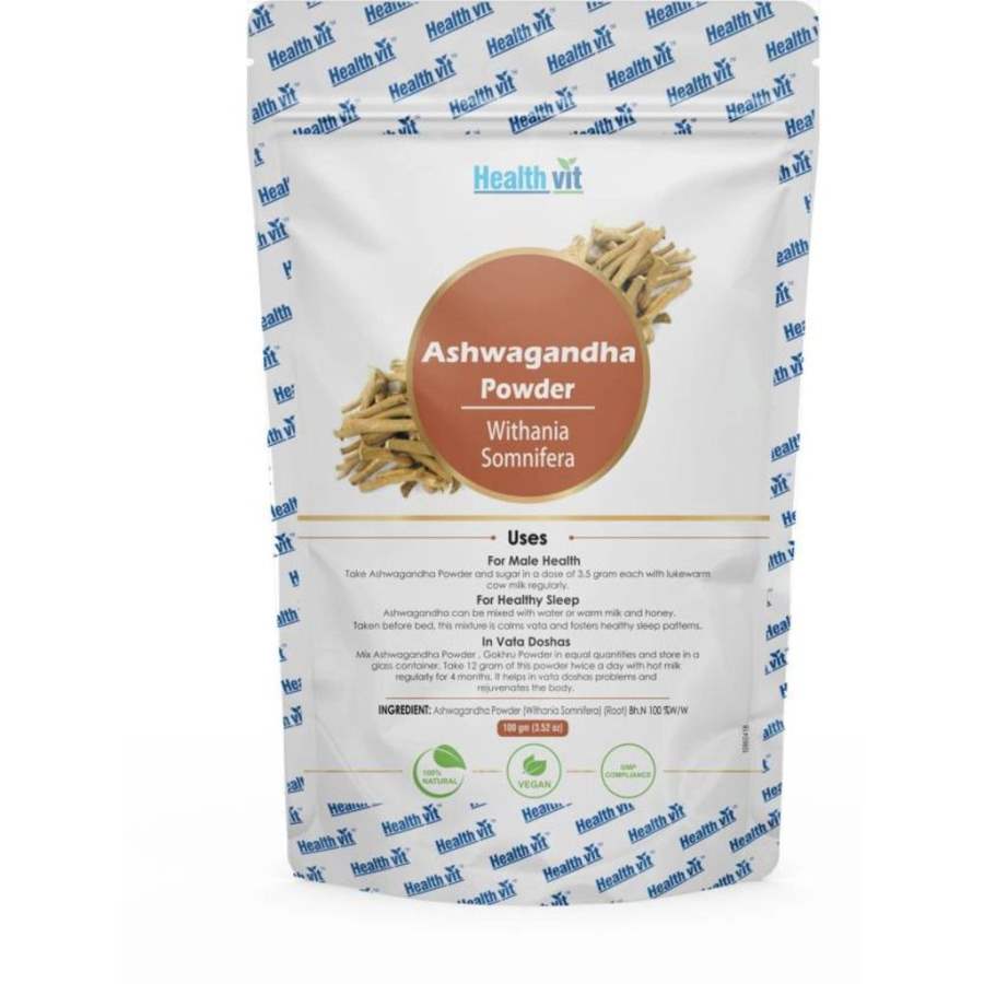 Healthvit Ashwagandha Powder - 100 GM