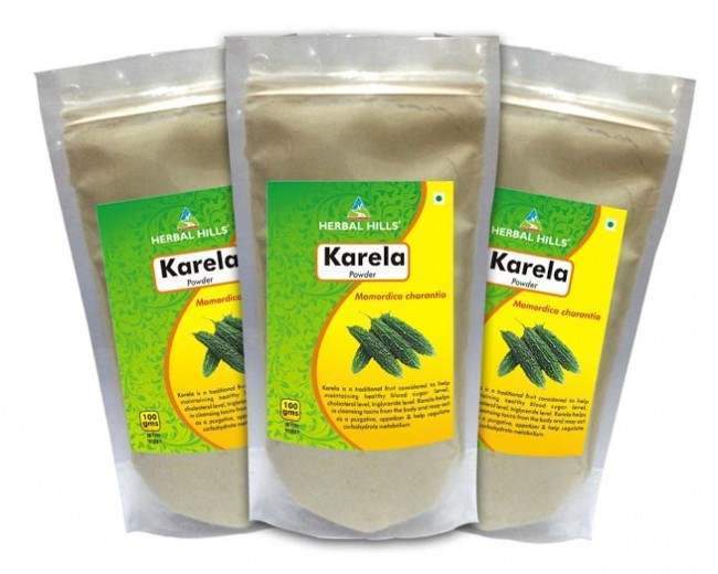 Herbal Hills Karela Powder - 100 GM