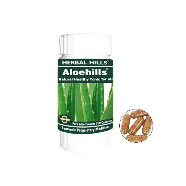 Herbal Hills Aloehills Aloe Vera - 60 Caps