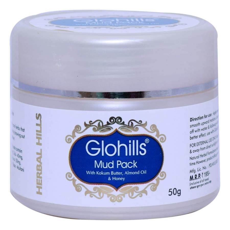 Herbal Hills Glohills Mud Pack - 50 GM