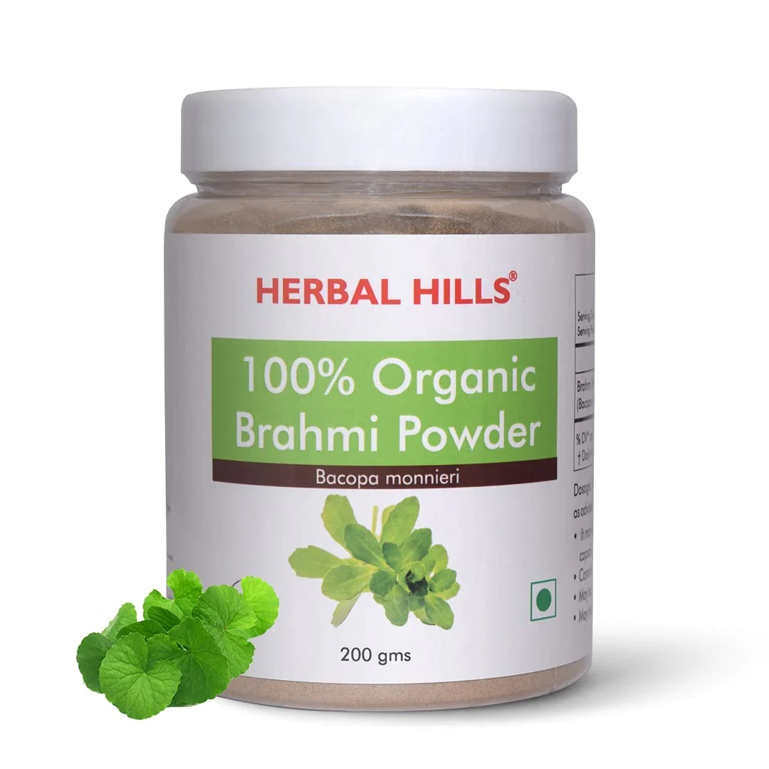 Herbal Hills Brahmi Powder - 200 GM