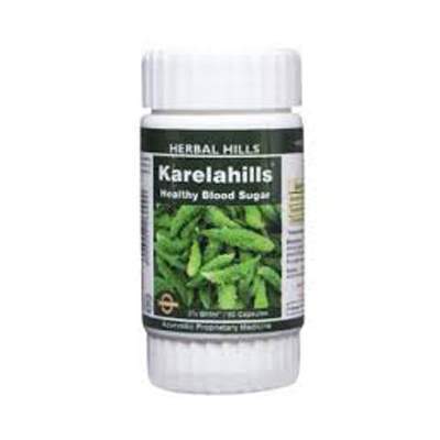 Herbal Hills Karela Hills Capsules - 60 Caps