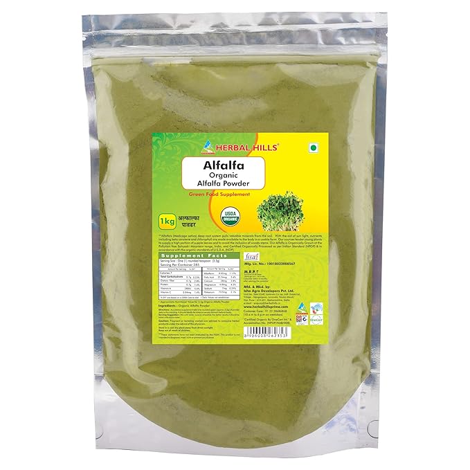 Herbal Hills Alfalfa Powder - 1 KG