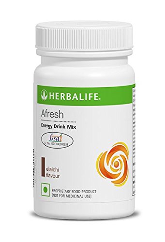 Herbalife Afresh Energy Drink Mix Elaichi Flavor - 50 GM