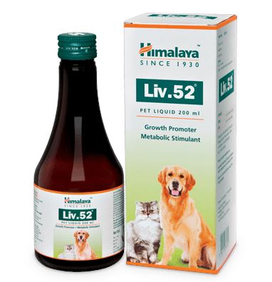 Himalaya Liv.52 Pet Liquid Growth Promoter Metabolic Stimulant - 200 ML