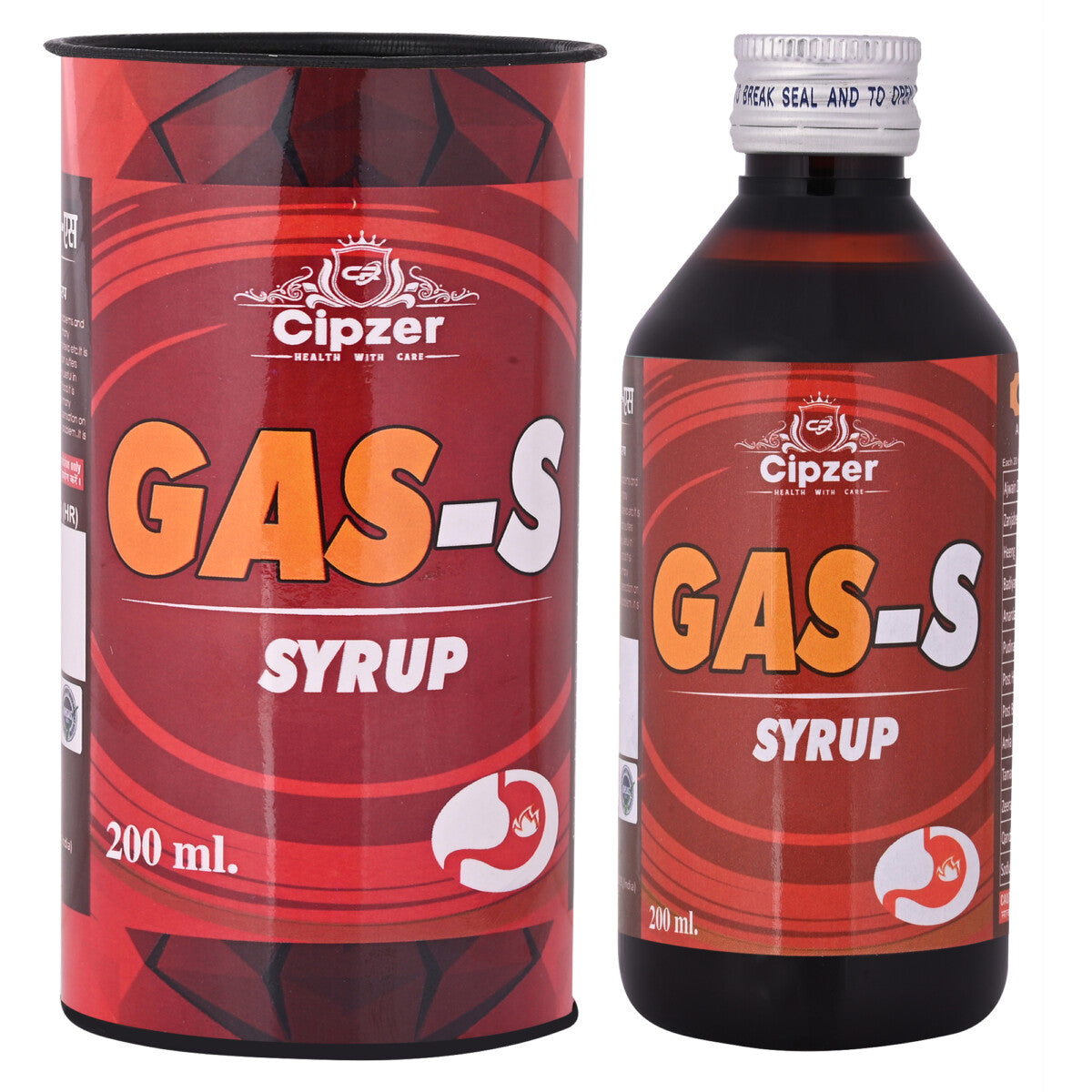 Cipzer Gas-S Syrup - 100 ML