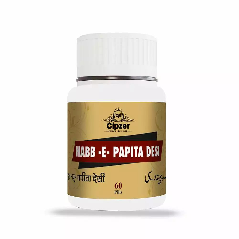 Cipzer Habb-E-Papita Desi Pills - 60 Pills