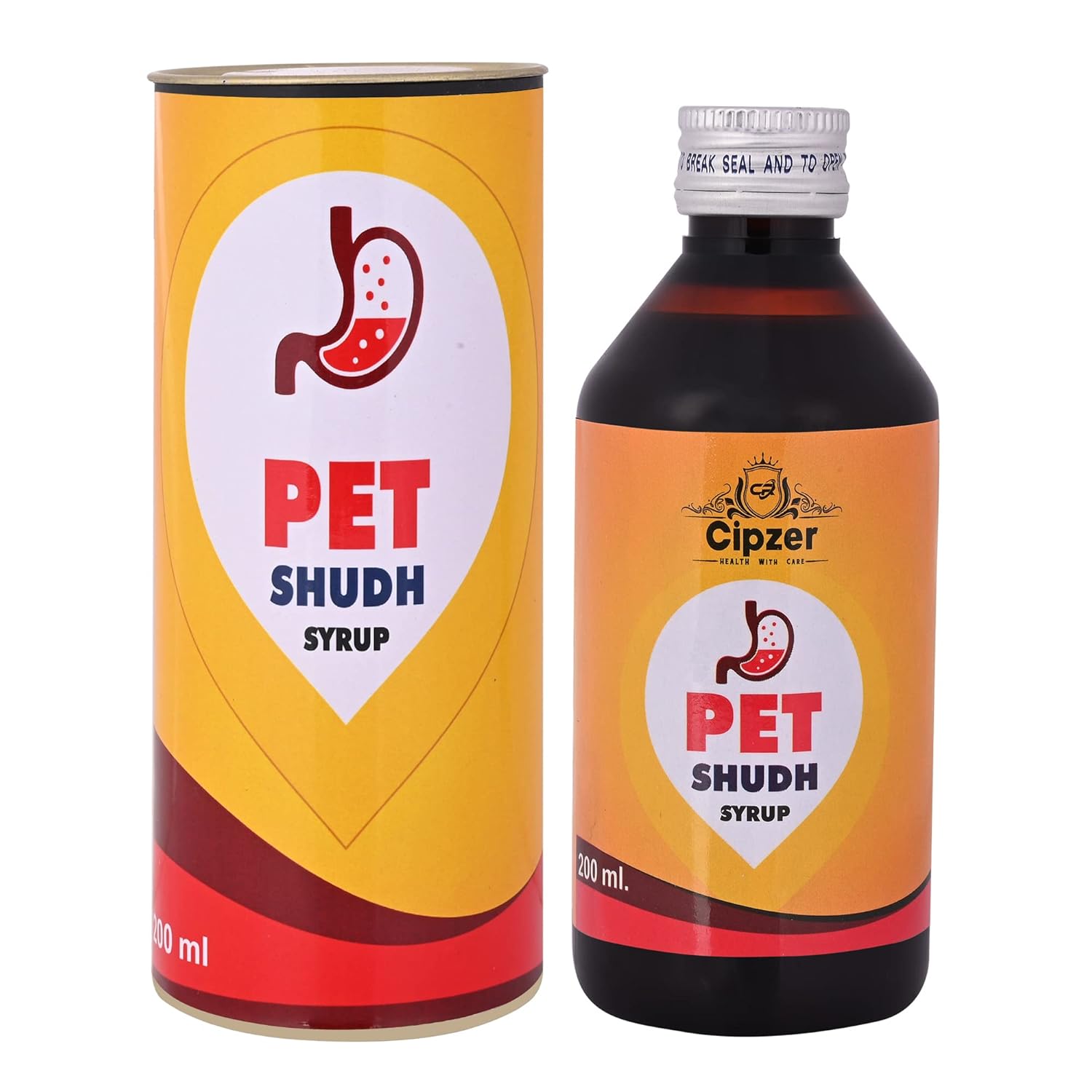 Cipzer Pet Sudh Syrup - 100 ML