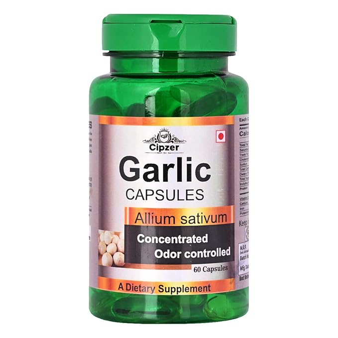 Cipzer Garlic Capsules - 30 Capsules