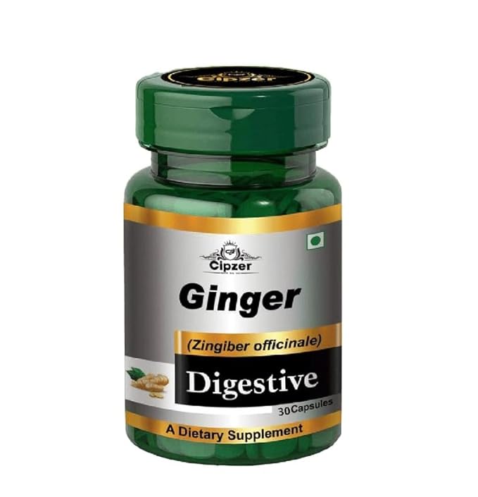 Cipzer Ginger Capsule - 30 Capsules