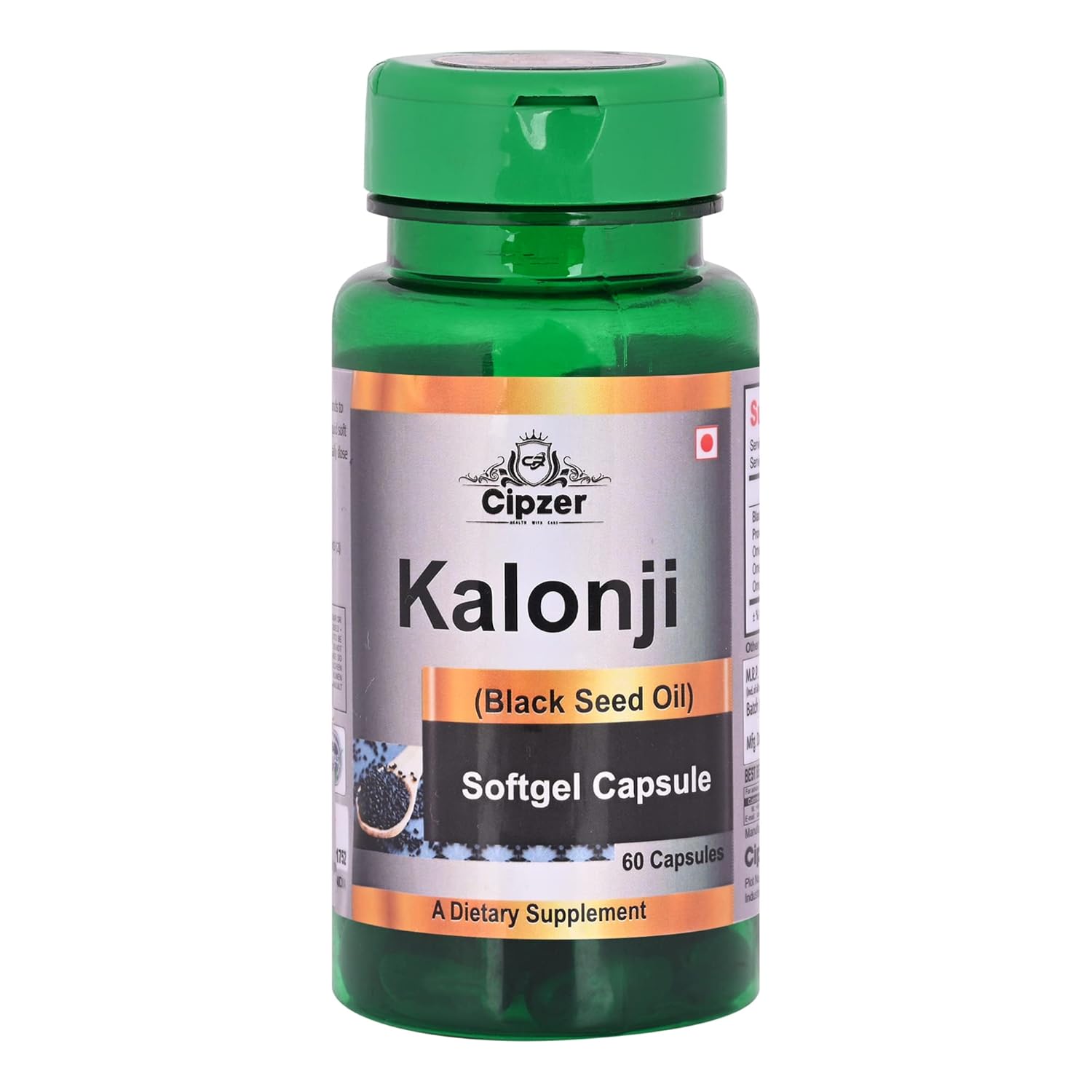 Cipzer Kalonji Oil Soft Gel Capsule - 30 Capsules