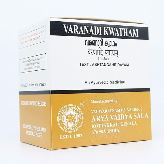 Kottakkal Ayurveda Varanadi Kwatham Tablets - 100 Nos