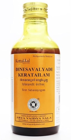 Kottakkal Ayurveda Dinesavalyadi Kera Tailam - 200 ML