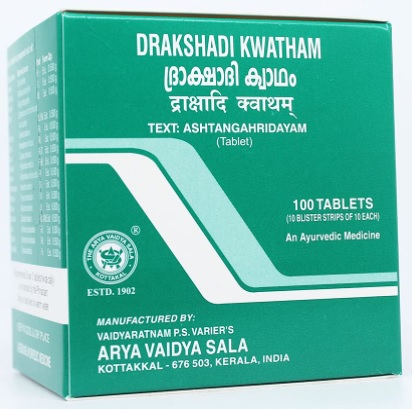 Kottakkal Ayurveda Drakshadi Kwatham Tablet - 100 Nos